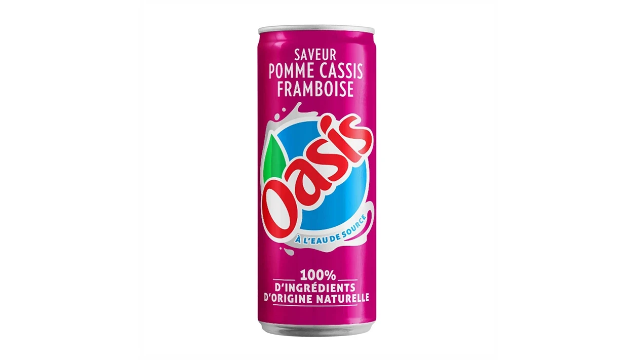 Oasis Pomme Cassis / Framboise 33cl